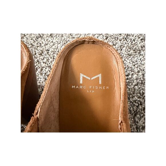 Marc Fisher Gabbi suede mule shoe women's size 7 - Picture 5 of 6